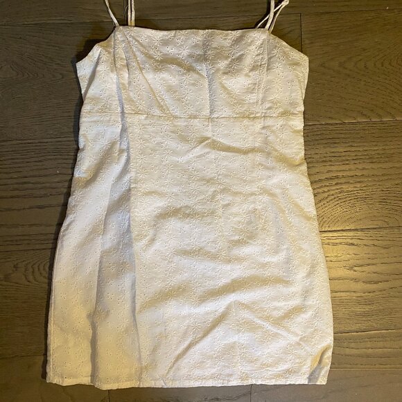 Garage White Mini Dress - Picture 2 of 5